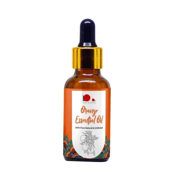 looms & weaves - 100% Pure, Natural & Undiluted Orange Essential Oil - 30ML available on Herbkart