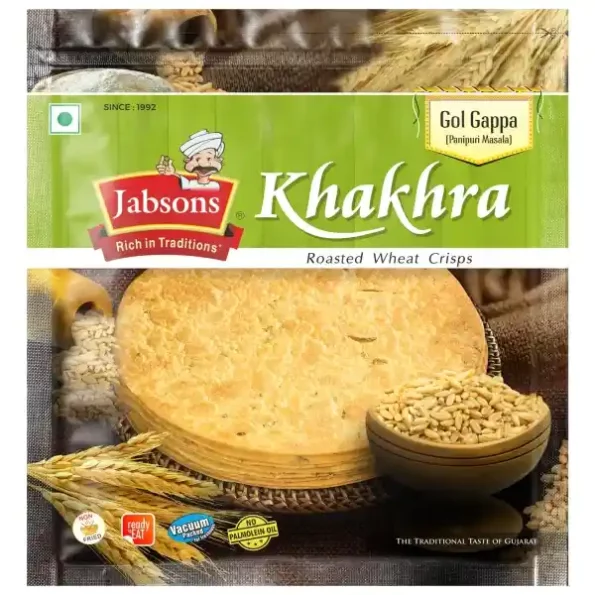 Jabsons Roasted Golgappa Khakhra 180 gm, Herbkart8t791LpIz-B-eL.webp, Herbkart8t791LpIz B eL