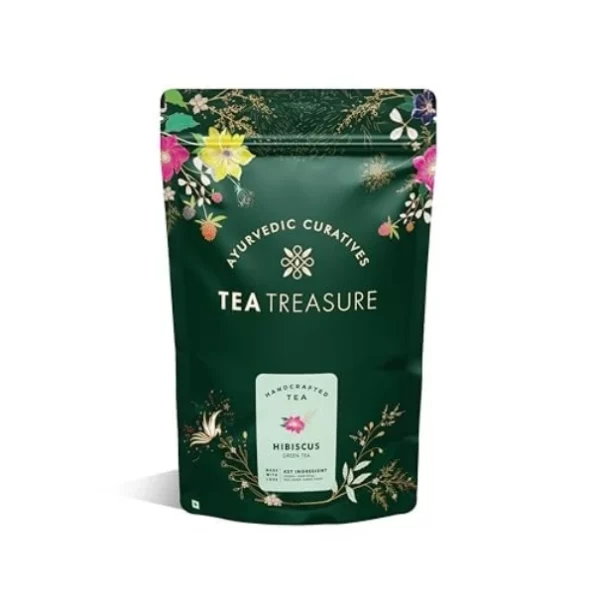 Tea Treasure Hibiscus Tea - 100 Gm available on Herbkart