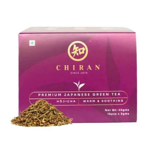 CHIRAN Original Japanese Hojicha Green Tea Bags15 Pyramid Tea Bags, Herbkart8t771-nPZ-nIvL.webp, Herbkart8t771 nPZ nIvL