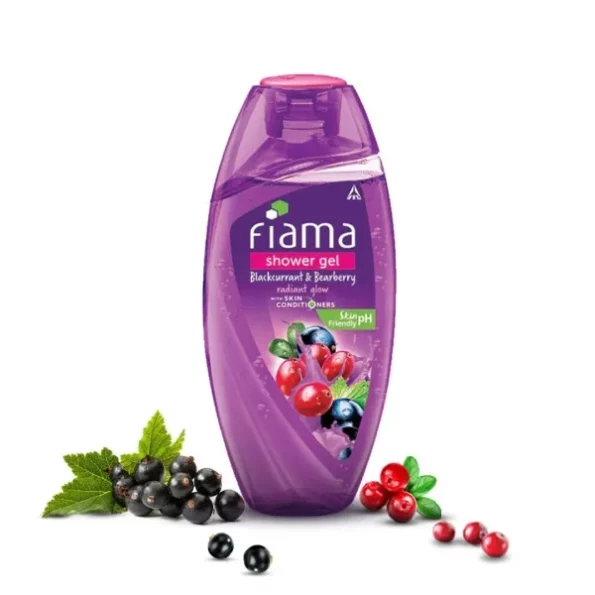 Fiama Body Wash Shower Gel Blackcurrant & Bearberry, 250ml available on Herbkart