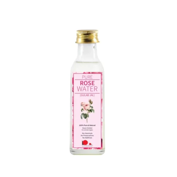 looms & weaves - Ayurveda Rose Floral Water for Face and Skin - 100 ML available on Herbkart