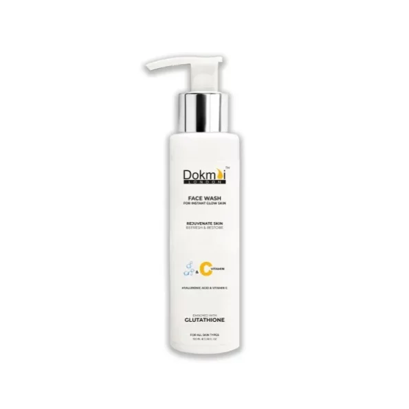 Dokmai LONDON Face Wash Gentle Skin Cleanser for Dry to Normal, Sensitive Skin, 100 ml available on Herbkart