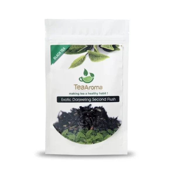 Tea Aroma - Exotic Darjeeling Second Flush, 100 Gm available on Herbkart