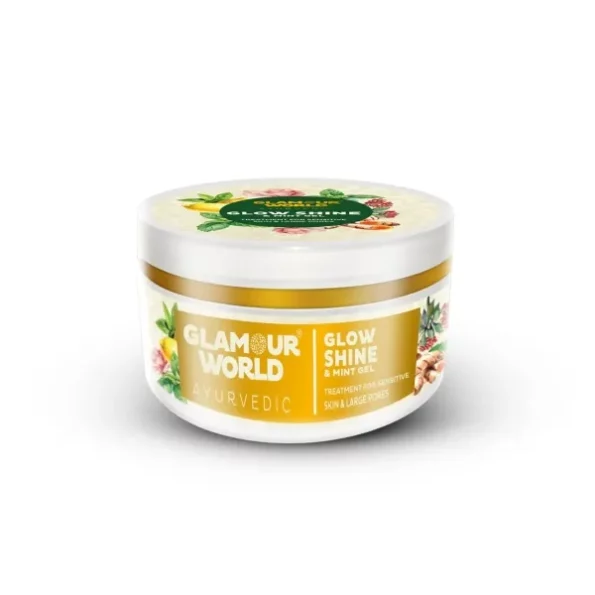 Glamour World Ayurvedic Glow Shine and Mint Gel (50 gm) available on Herbkart