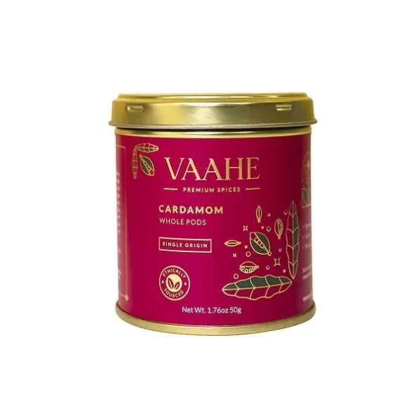 VAAHE Premium Cardamom (Elaichi) (50 gm) available on Herbkart