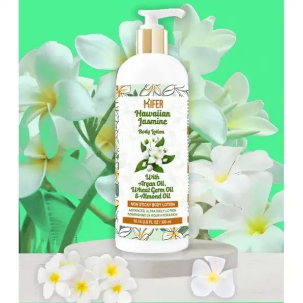 Kife Hawaiian Jasmine Body Lotion With Argan oil, Wheat Germ Oil & Almond Oil - 300ml available on Herbkart