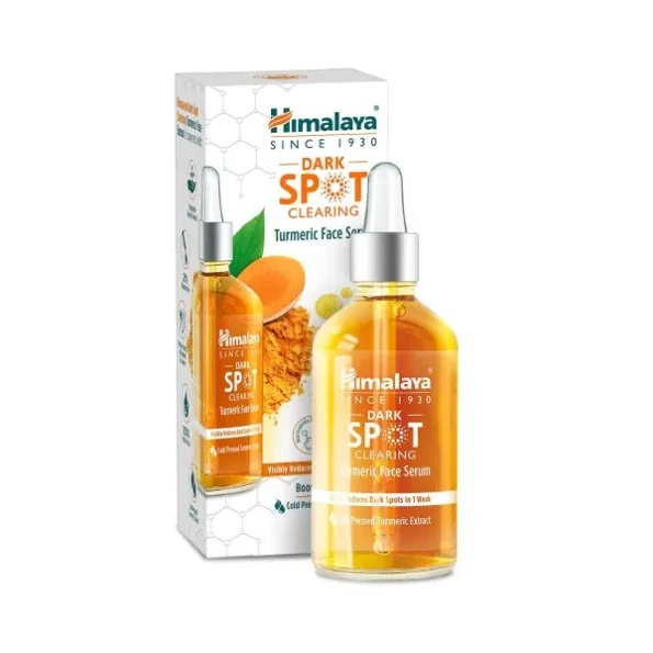 Himalaya Dark Spot Clearing Turmeric Face Serum 30ml available on Herbkart