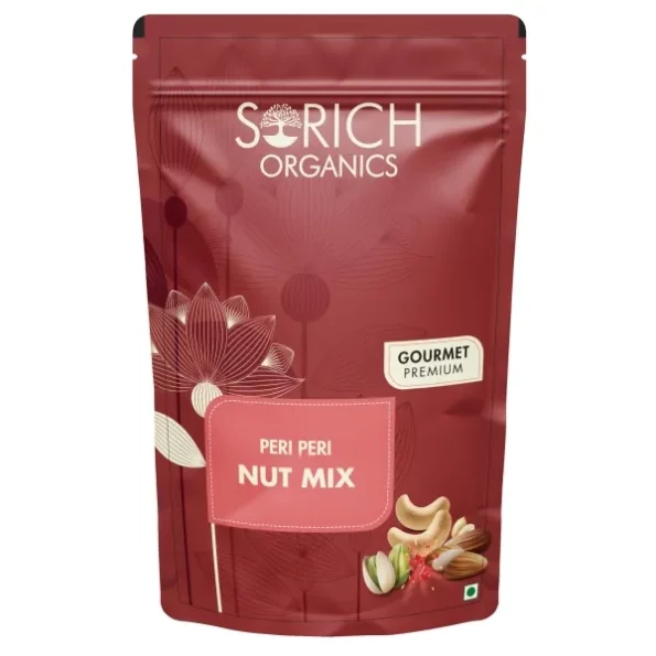 Sorich Organics Peri Peri Nut Mix 200gm, Herbkart8t7716jtCxhZEL.webp,