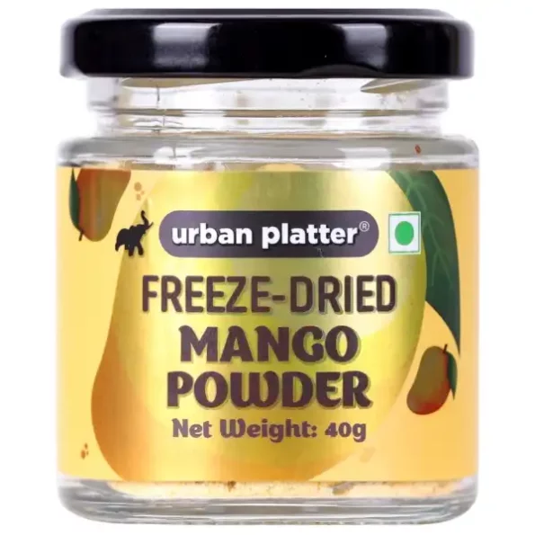 Urban Platter Freeze-Dried Mango Powder, 40g available on Herbkart