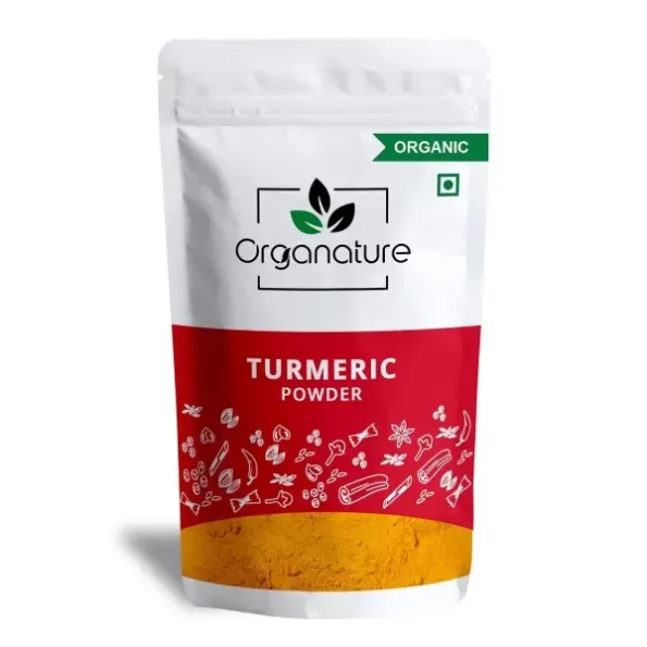 Organature Organic Turmeric Powder (350 Grams) available on Herbkart