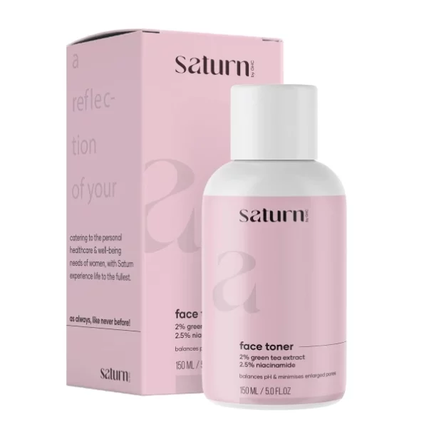 Saturn by GHC Face Toner Powered With Niacinamide & Hyaluronic Acid, 150 ml available on Herbkart