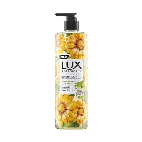 Lux Botanicals Body Wash, Sunflower & Aloe Vera, Shower Gel, 450 ml available on Herbkart