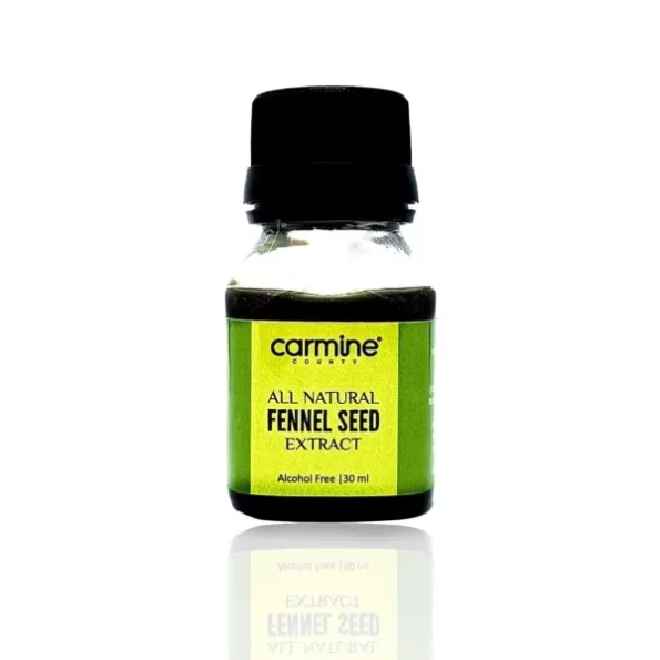 Carmine County All Natural Fennel Seed Extract, 30 ml available on Herbkart