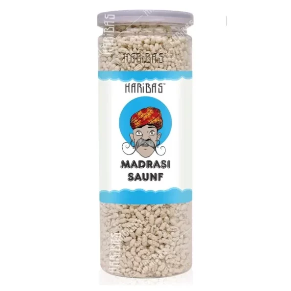 HARIBAS Madrasi Mukhwas (White Madrasi Saunf) 200GM, Herbkart8t761QxdGjWqAL.webp,