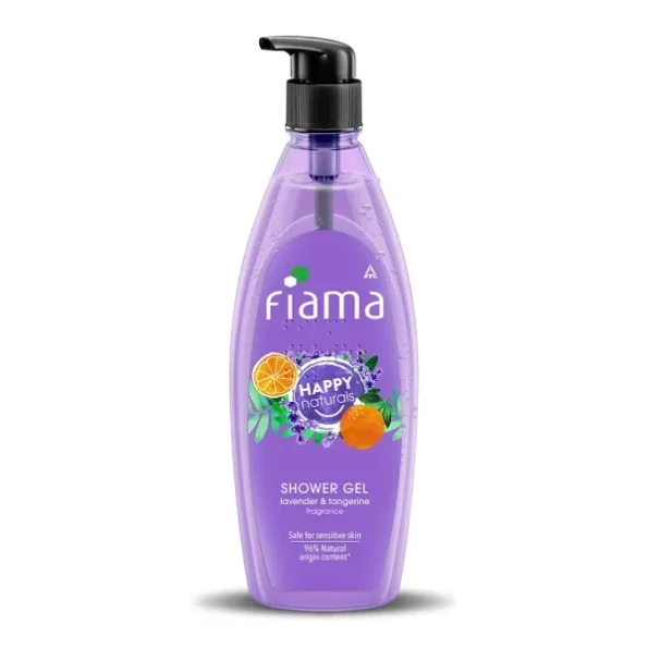 Fiama Happy Naturals Body Wash Shower Gel, Lavender and Tangerine, 500ml available on Herbkart