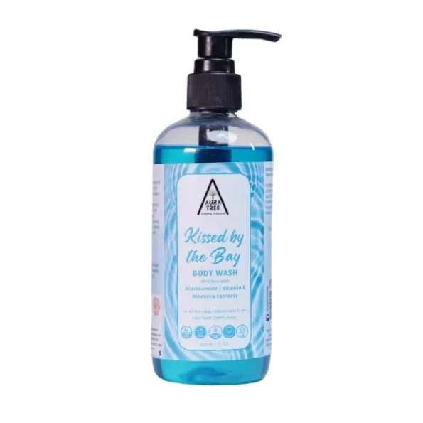 AuraTree Kissed By The Bay Prabean & SLS Free Body Wash 300ml available on Herbkart