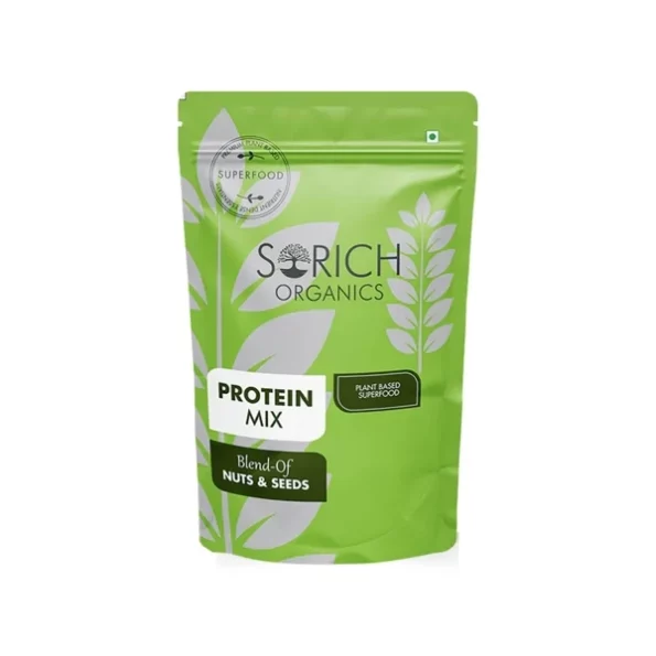 Sorich Organics Protein Mix Seeds and Nuts 200gm available on Herbkart