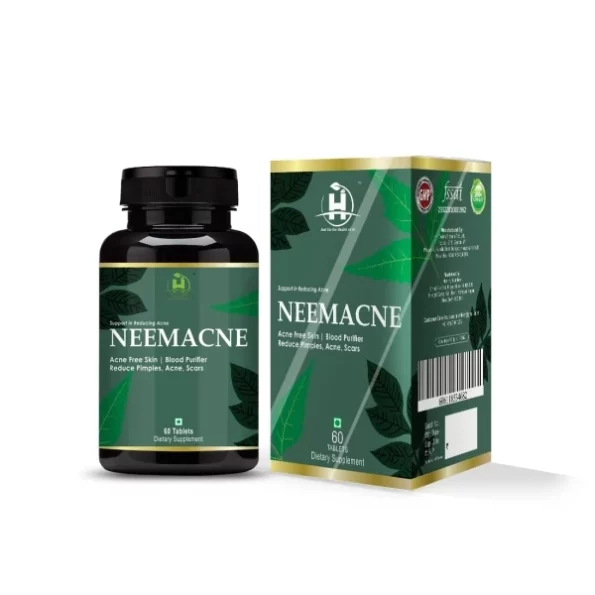 Healthy Nutrition Neem For Acne (60 Tablets) available on Herbkart