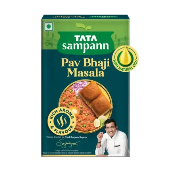 Tata Sampann Pav Bhaji Masala with Natural Oils, 100g, Herbkart8t7613qHhG5jyL.webp, Herbkart8t7613qHhG5jyL