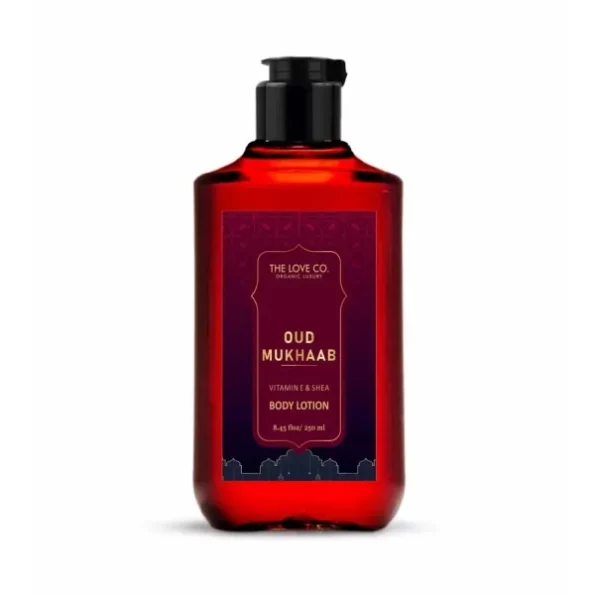 THE LOVE CO. Body Lotion (250ml, Oud Mukhaab), Herbkart8t751M9H7qJxYL.webp,