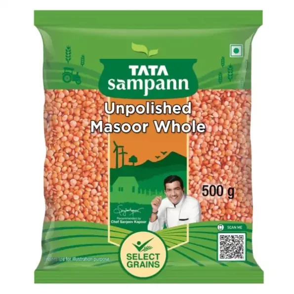 Tata Sampann Masoor Dal, Whole, 500 grams, Herbkart8t771t9MoGKbFL.webp, Herbkart8t771t9MoGKbFL