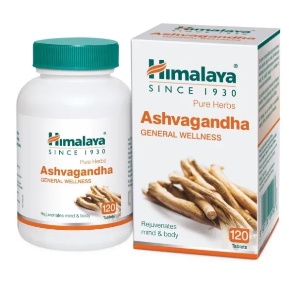 Himalaya Ashvagandha - 120 Tablets available on Herbkart