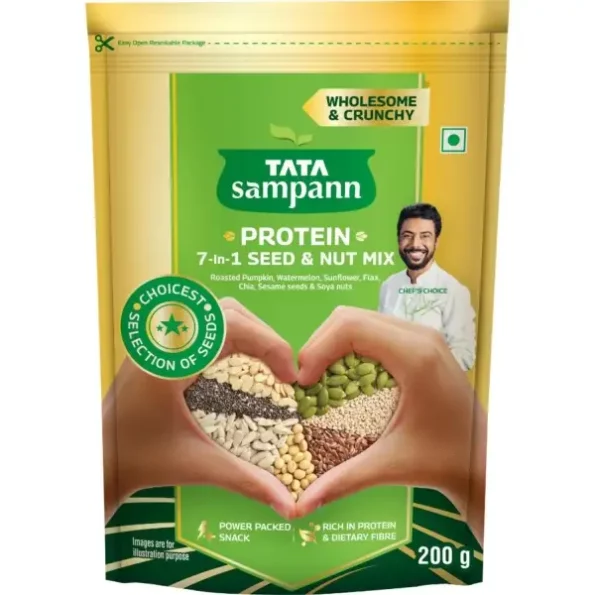 Tata Sampann Protein 7-in-1 Seed & Nut Mix 200g available on Herbkart