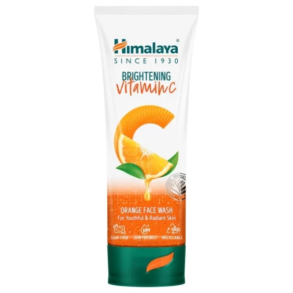 Himalaya Brightening Vitamin C Orange Face Wash 100ml, Herbkart8t771zgLMg553L.webp, Herbkart8t771zgLMg553L