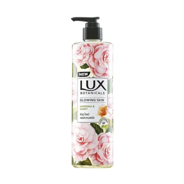 Lux Botanicals Glowing Skin Body Wash with Gardenia & Honey Extracts, 450 ml available on Herbkart