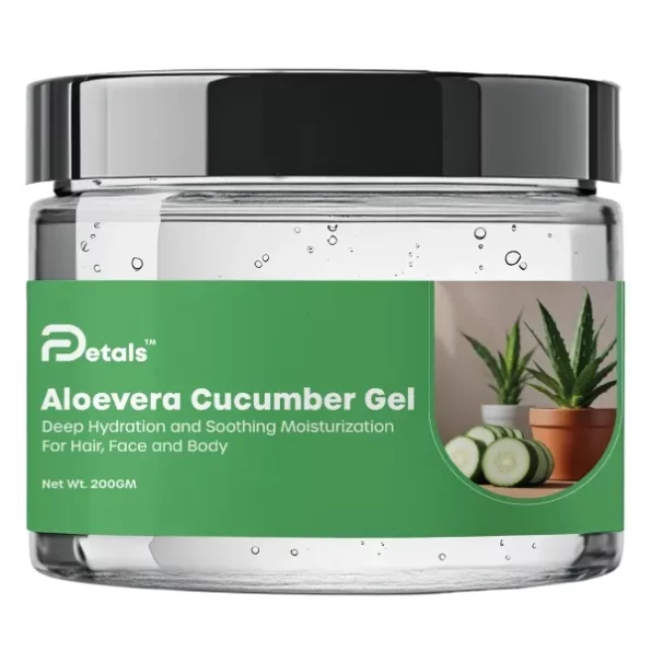 DPetals Aloevera Cucumber Gel 200gms available on Herbkart