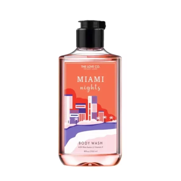 THE LOVE CO. Luxury Body Wash Shower Gel (Miami Nights) available on Herbkart