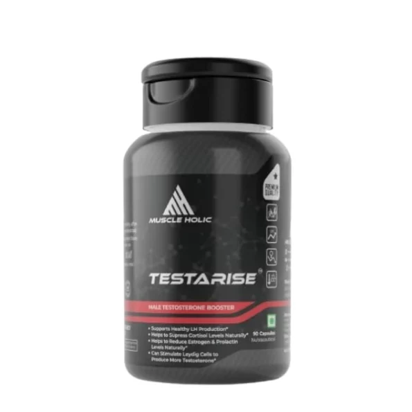 Muscleholic Testarise Male Testosterone Booster Supplement 90 Capsules, Herbkart8t731zGf-SNO1L.webp, Herbkart8t731zGf SNO1L