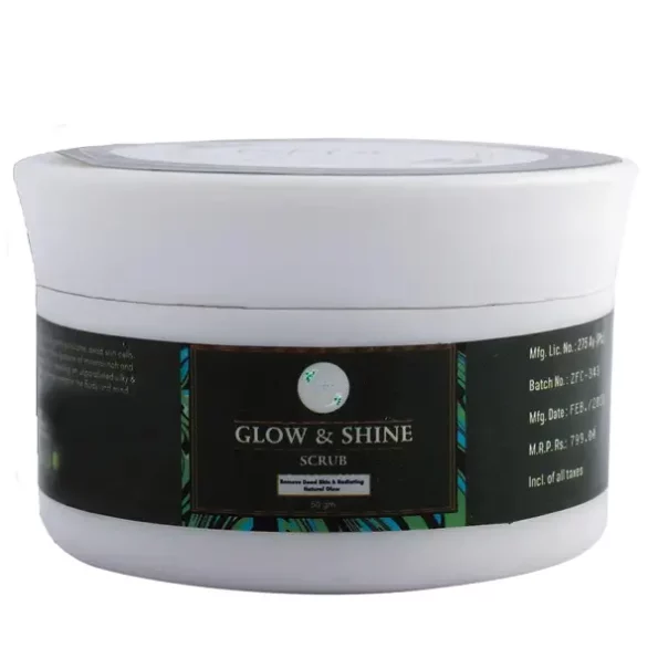 Muloha Glow And Shine Face Scrub (50gm) available on Herbkart