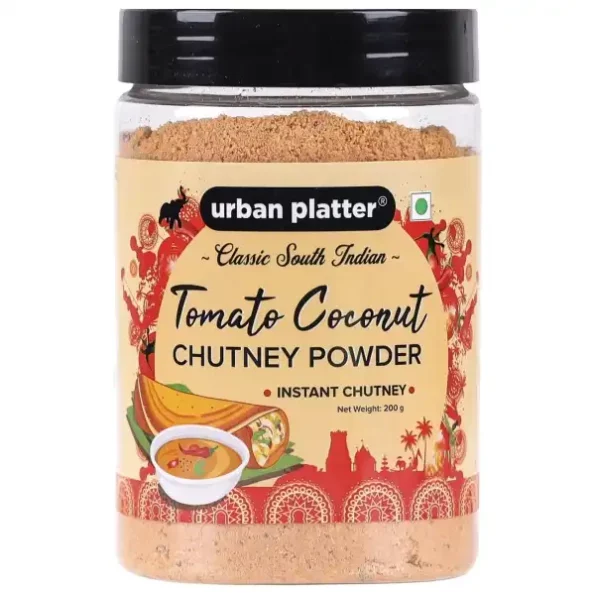 Urban Platter South Indian Style Instant Tomato Coconut Chutney Powder, 200g available on Herbkart