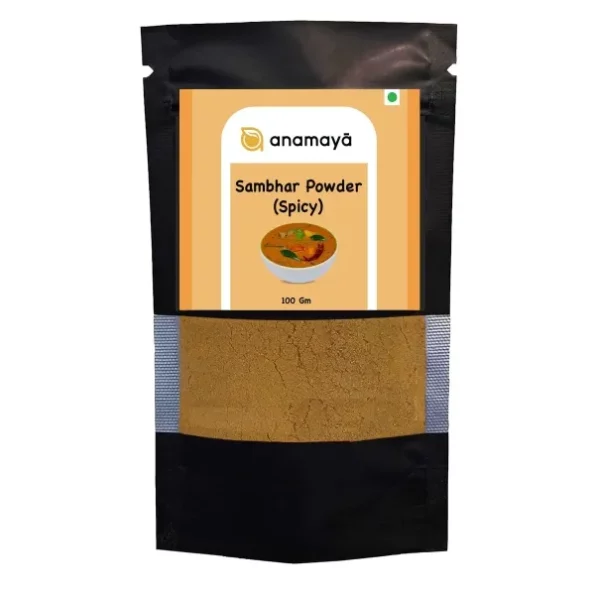 Anamaya Spicy Sambar Masala, 100 gms available on Herbkart