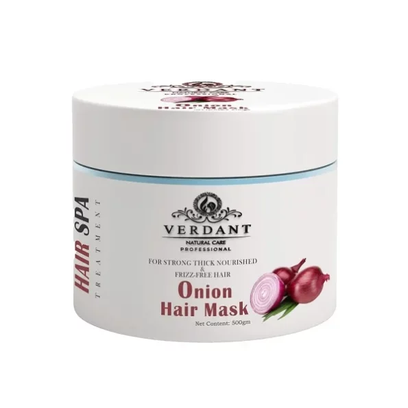 Verdant Natural Care Red Onion Hair Mask with Keratin - 500g available on Herbkart