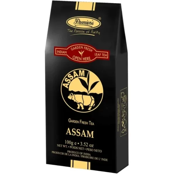 Premiers Assam Tea, Premium Black Tea, Pure and Authentic Single Origin Tea, Loose Leaf Tea, 100 Gms, 50 Cups, Garden Fresh Tea, Full-Bodied, Robust and Malty Taste, Black Paper Box, Herbkart8t761fklPEwHyL.webp, Herbkart8t761fklPEwHyL
