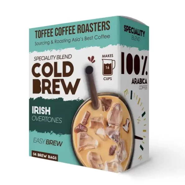 Toffee Coffee Roasters, Irish Cold Brew BagsEasy Brew Coffee, Cold Brew Coffee, Pack of 3 Bags available on Herbkart