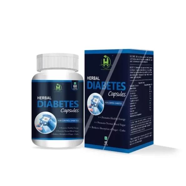 Healthy Nutrition - Just for the Health of it Herbal Diabetes Supplement Maintain Blood Sugar Level, Supports Insulin Resistance, for Men & Women, 750mg Vegetarian (60 Capsules) - Pack of 1, Herbkart8t761ubG6YhugL.webp, Herbkart8t761ubG6YhugL