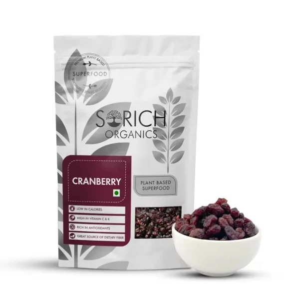 Sorich Organics Whole Dried Cranberries 200gm, Herbkart8t7713nnXmGMiL.webp, Herbkart8t7713nnXmGMiL