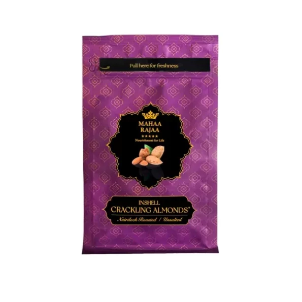 Mahaa Rajaa Crackling Almonds, 300g available on Herbkart