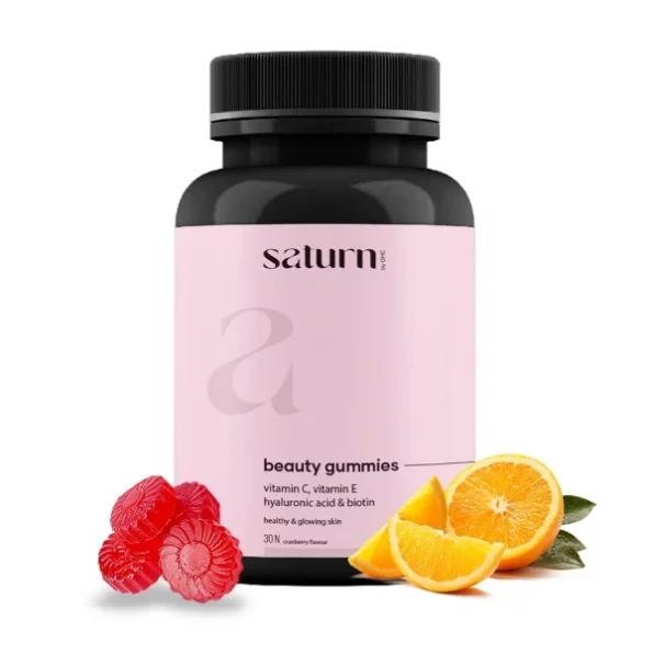 Saturn by GHC Vitamin C Skin Gummies - 30 Gummies available on Herbkart