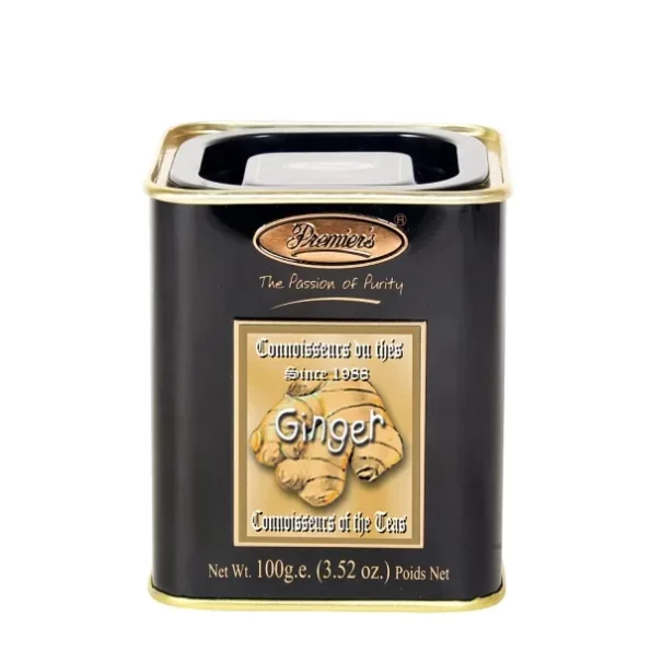 Premiers Ginger Flavoured Tea, Soothing Spice Tea, Loose Leaf Tea, 100 Gms available on Herbkart