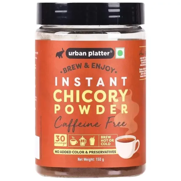 Urban Platter Instant Chicory Root Powder, 150g available on Herbkart