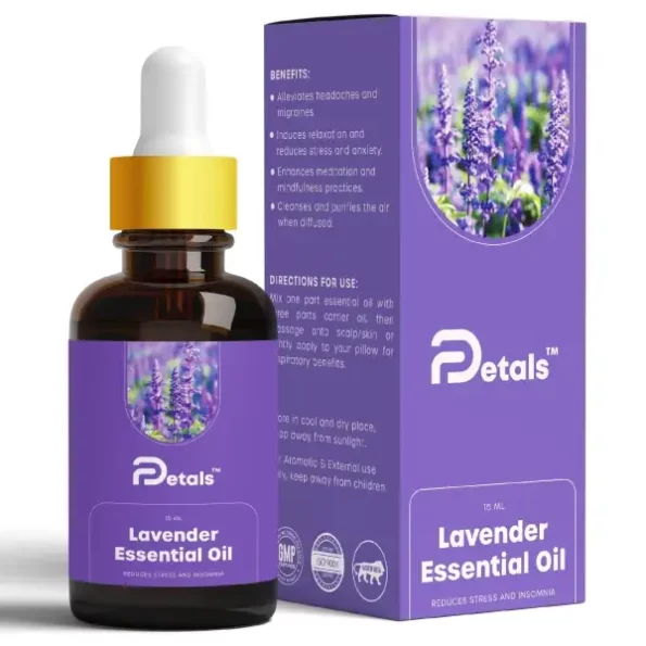 DPetals Lavender Essential Oil 15ml available on Herbkart