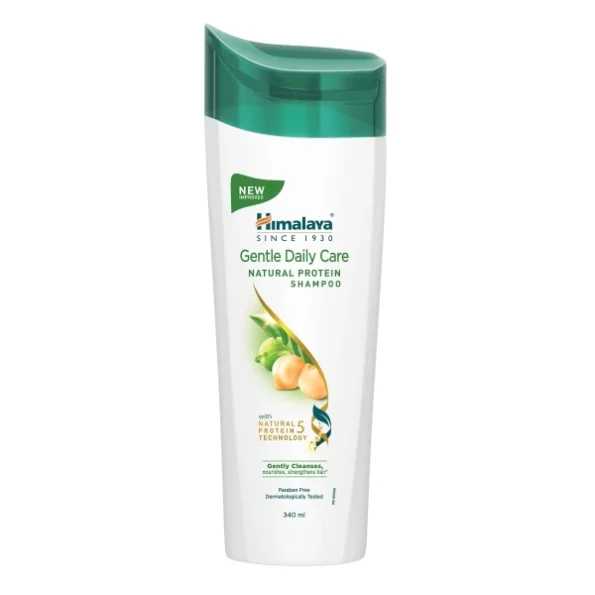 Himalaya Gentle Daily Care Natural Protein Shampoo, With Chickpea, Licorice & Amla, 340 ml available on Herbkart