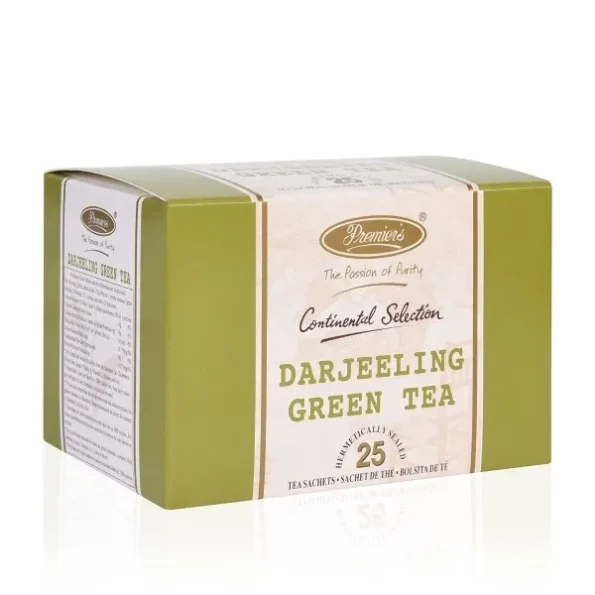 Premiers Darjeeling Green Tea, Premium Green Tea, Pure and Authentic Single Origin Tea, 25 Tea Bags, 50 GMS available on Herbkart