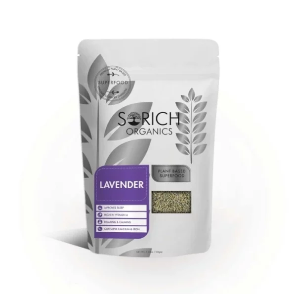 Sorich Organics Lavender Flower Herbal Tea (50gm) available on Herbkart