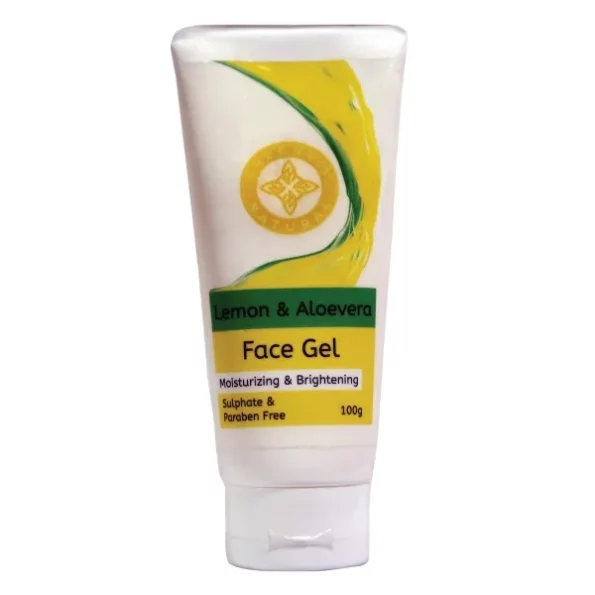 Greenviv Natural Face Gel - Lemon & Aloevera, 100 g available on Herbkart